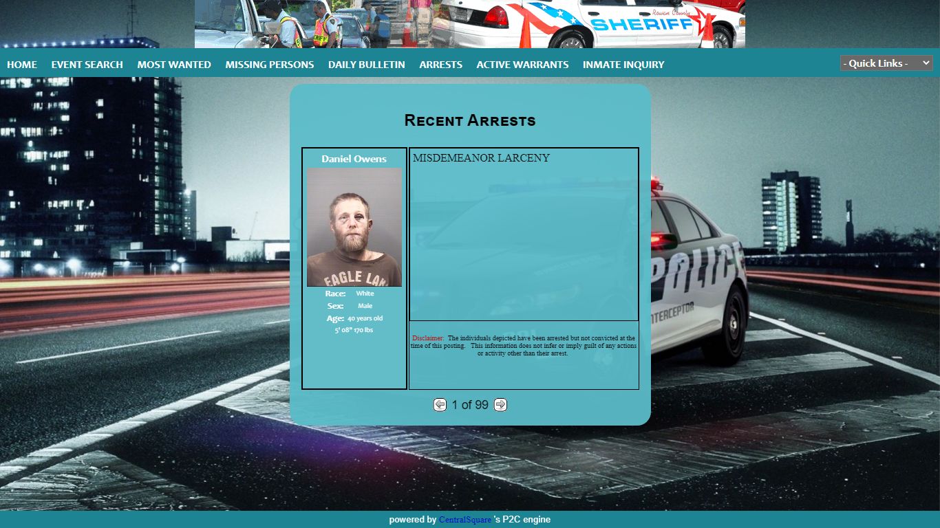 Rowan County Sheriff's Office P2C