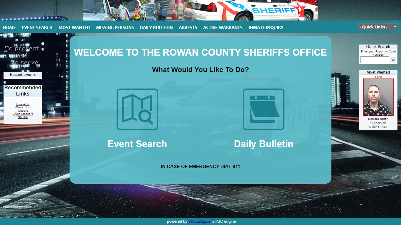 Rowan County Sheriff's Office P2C